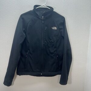 The North Face Men TNF Apex Bionic Soft Shell Jacket Black Womens Medium Winter